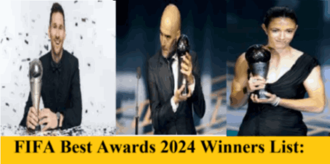 FIFA Best Awards 2024 Winners List: