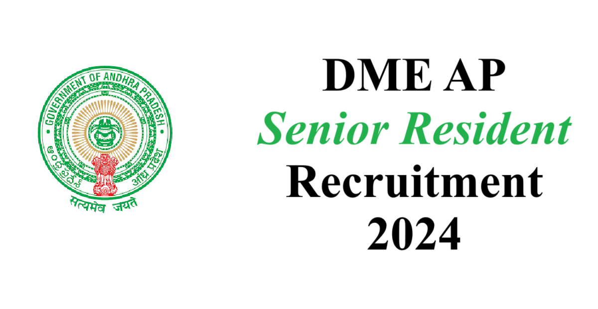 DME AP SR Recruitment 2024