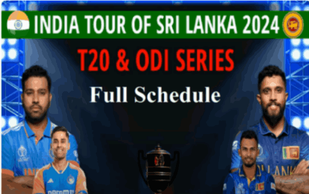 INDIA VS SRI LANKA 2024 FULL SCHEDULE