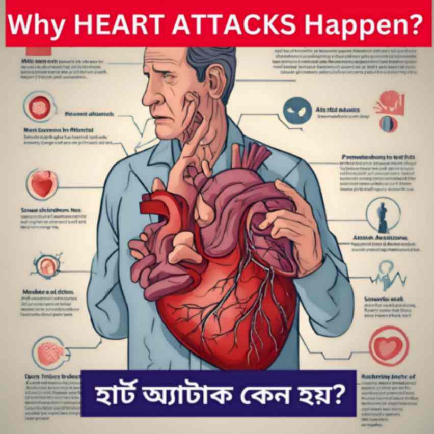 Why HEART ATTACKS Happen