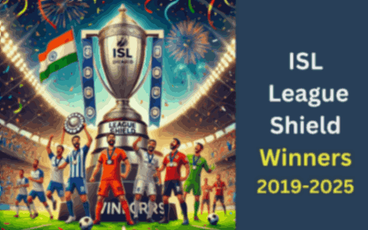 ISL League Shield Winners