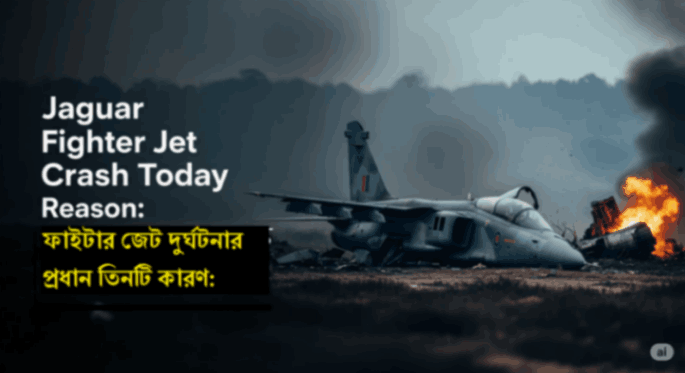 Jaguar Fighter Jet Crash Today Reason.