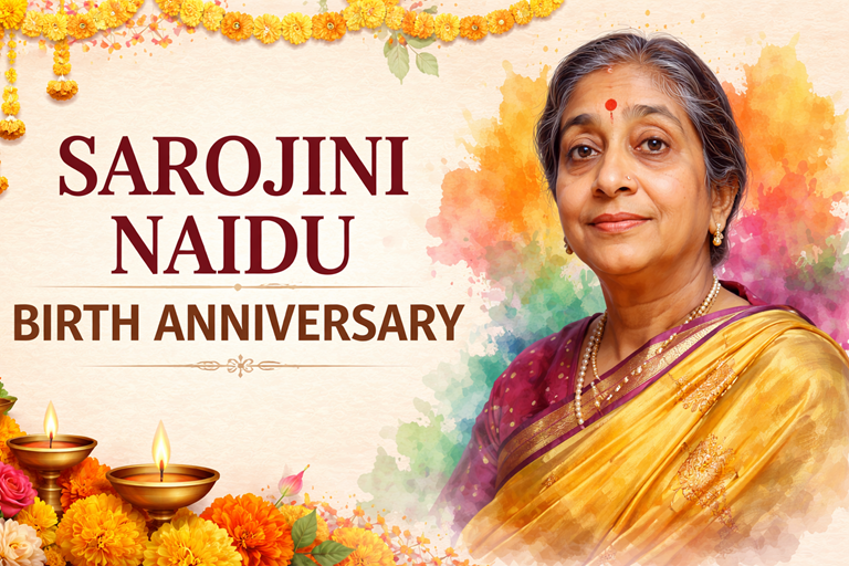 Sarojini Naidu Birth Anniversary 2026: Powerful Reasons to Celebrate the Nightingale of India